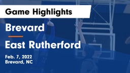 Brevard  vs East Rutherford  Game Highlights - Feb. 7, 2022