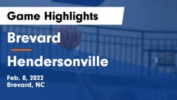 Brevard  vs Hendersonville  Game Highlights - Feb. 8, 2022