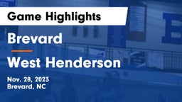 Brevard  vs West Henderson  Game Highlights - Nov. 28, 2023