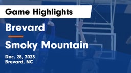 Brevard  vs Smoky Mountain  Game Highlights - Dec. 28, 2023