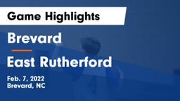 Brevard  vs East Rutherford  Game Highlights - Feb. 7, 2022