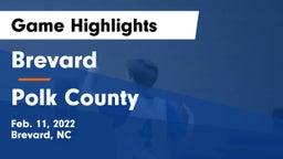 Brevard  vs Polk County  Game Highlights - Feb. 11, 2022