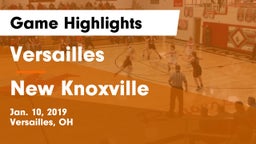 Versailles  vs New Knoxville  Game Highlights - Jan. 10, 2019