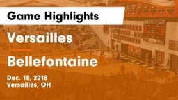 Versailles  vs Bellefontaine  Game Highlights - Dec. 18, 2018