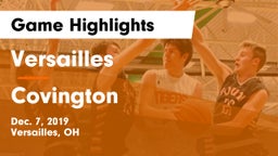 Versailles  vs Covington  Game Highlights - Dec. 7, 2019