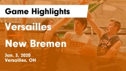 Versailles  vs New Bremen  Game Highlights - Jan. 3, 2020