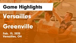 Versailles  vs Greenville  Game Highlights - Feb. 15, 2020