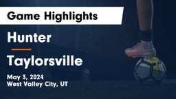Hunter  vs Taylorsville Game Highlights - May 3, 2024