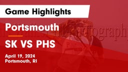Portsmouth  vs SK VS PHS  Game Highlights - April 19, 2024