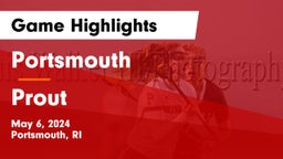 Portsmouth  vs Prout Game Highlights - May 6, 2024