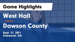 West Hall  vs Dawson County  Game Highlights - Sept. 21, 2021