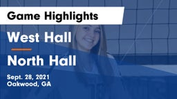 West Hall  vs North Hall  Game Highlights - Sept. 28, 2021