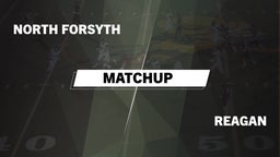 Matchup: North Forsyth High vs. Reagan  2016
