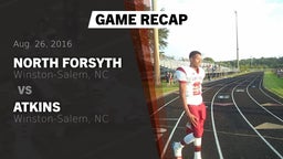Recap: North Forsyth  vs. Atkins  2016