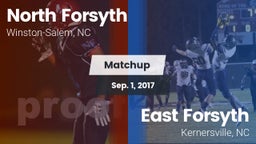Matchup: North Forsyth High vs. East Forsyth  2017