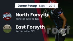 Recap: North Forsyth  vs. East Forsyth  2017