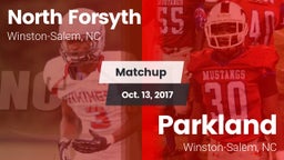 Matchup: North Forsyth High vs. Parkland  2017