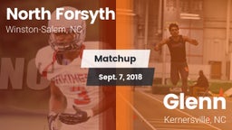 Matchup: North Forsyth High vs. Glenn  2018