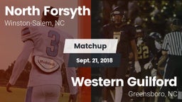 Matchup: North Forsyth High vs. Western Guilford  2018