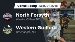 Recap: North Forsyth  vs. Western Guilford  2018