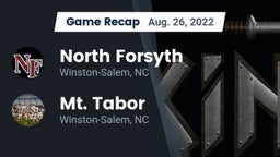 Recap: North Forsyth  vs. Mt. Tabor  2022