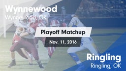 Matchup: Wynnewood High vs. Ringling  2016