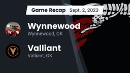 Recap: Wynnewood  vs. Valliant  2023