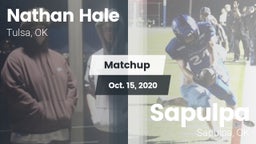 Matchup: Nathan Hale High vs. Sapulpa  2020