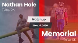 Matchup: Nathan Hale High vs. Memorial  2020