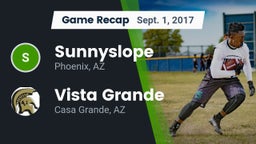 Recap: Sunnyslope  vs. Vista Grande  2017