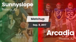 Matchup: Sunnyslope High vs. Arcadia  2017