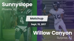 Matchup: Sunnyslope High vs. Willow Canyon  2017