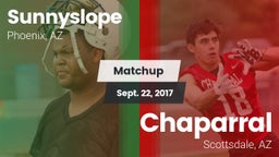 Matchup: Sunnyslope High vs. Chaparral  2017