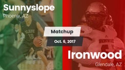 Matchup: Sunnyslope High vs. Ironwood  2017