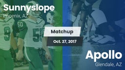 Matchup: Sunnyslope High vs. Apollo  2017