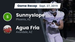 Recap: Sunnyslope  vs. Agua Fria  2019