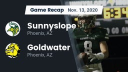 Recap: Sunnyslope  vs. Goldwater  2020