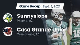 Recap: Sunnyslope  vs. Casa Grande Union  2021