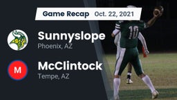 Recap: Sunnyslope  vs. McClintock  2021