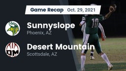 Recap: Sunnyslope  vs. Desert Mountain  2021