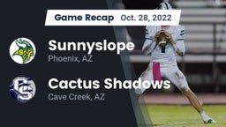 Recap: Sunnyslope  vs. Cactus Shadows  2022