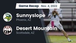 Recap: Sunnyslope  vs. Desert Mountain  2022