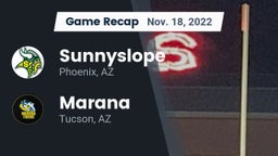 Recap: Sunnyslope  vs. Marana  2022