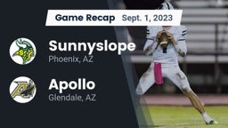 Recap: Sunnyslope  vs. Apollo  2023