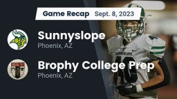 Recap: Sunnyslope  vs. Brophy College Prep  2023