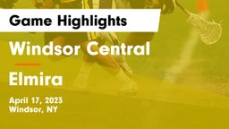 Windsor Central  vs Elmira  Game Highlights - April 17, 2023