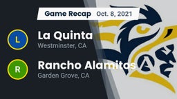 Recap: La Quinta  vs. Rancho Alamitos  2021