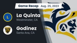 Recap: La Quinta  vs. Godinez  2023