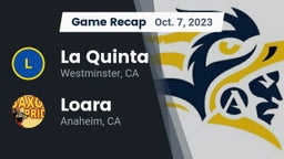 Recap: La Quinta  vs. Loara  2023