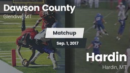 Matchup: Dawson County High vs. Hardin  2017